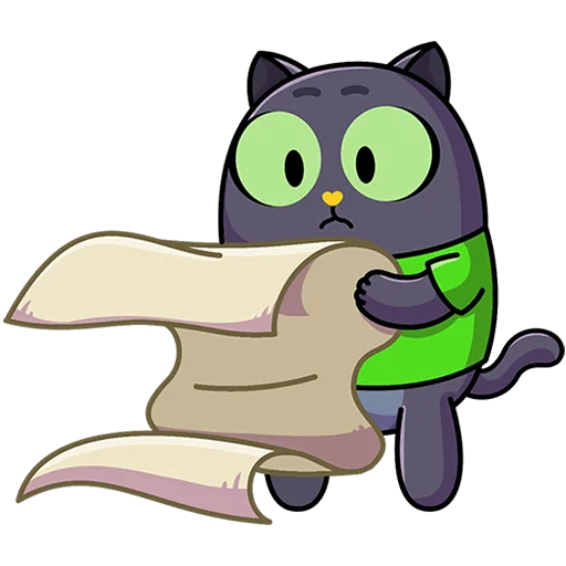 📄 Стикер «Это Кот Без Текста» для Telegram