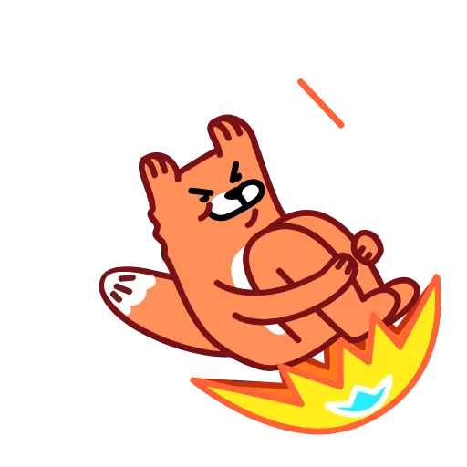 🚀 Стикер «Это Лис» для Telegram