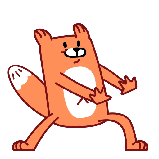 🕺 Стикер «Это Лис» для Telegram