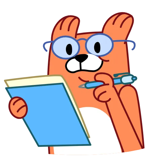 🤓 Стикер «Это Лис» для Telegram