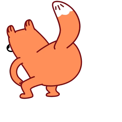 🍑 Стикер «Это Лис» для Telegram