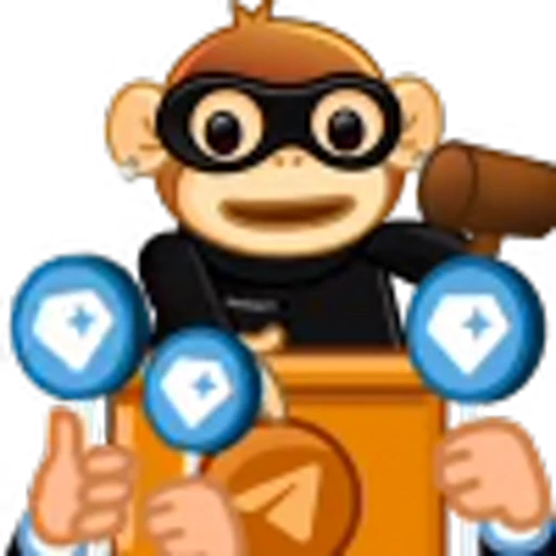 💰 Эмодзи «Обезьяна» для Telegram