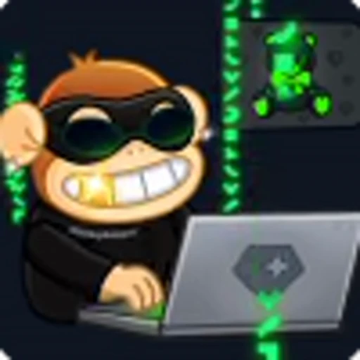 👨‍💻 Эмодзи «Обезьяна» для Telegram
