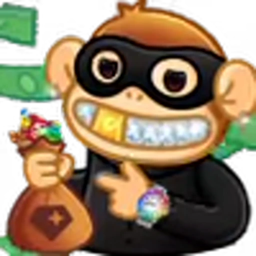 💸 Эмодзи «Обезьяна» для Telegram