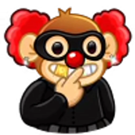 🤡 Эмодзи «Обезьяна» для Telegram