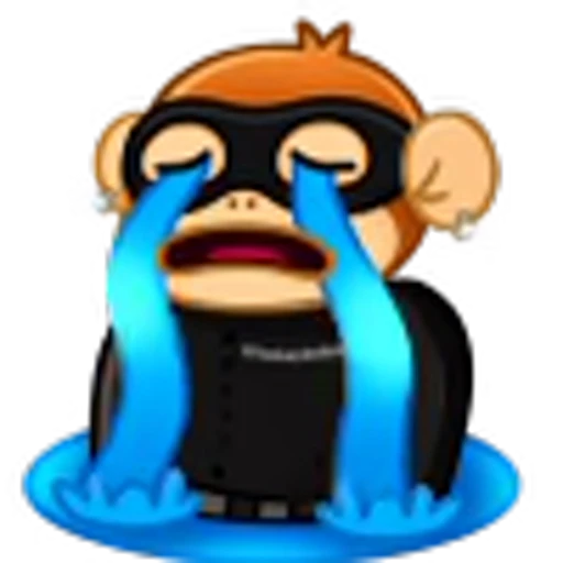 😭 Эмодзи «Обезьяна» для Telegram