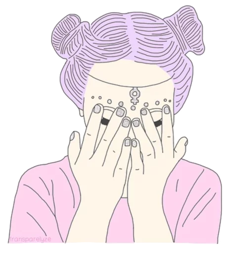 👩 Стикер «TUMBLR [2]?» для Telegram
