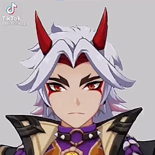 😕 Стикер «Itto Genshin Impact» для Telegram