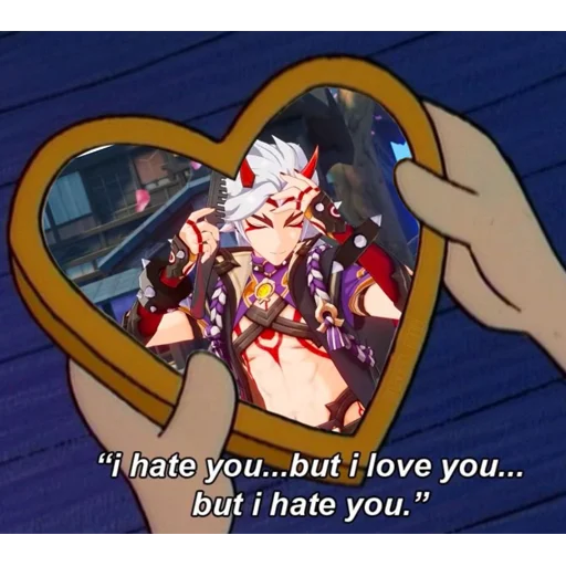 💔 Стикер «Itto Genshin Impact» для Telegram