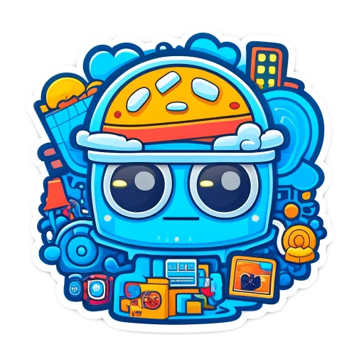 🤖 Стикер «Будни программиста» для Telegram