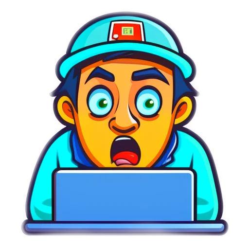 😲 Стикер «Будни программиста» для Telegram