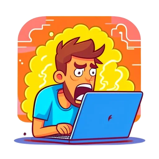 😧 Стикер «Будни программиста» для Telegram