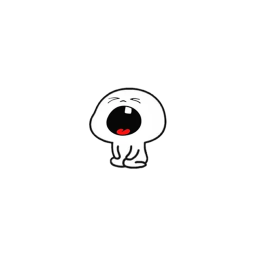 😴 Стикер «ایتی بیتی / itty bitty» для Telegram