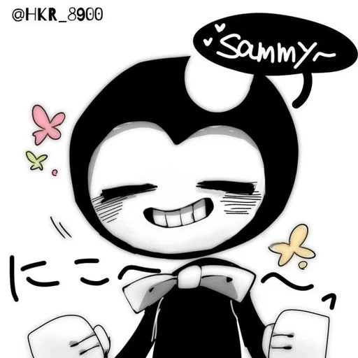 😊 Стикер «Bendy And The Ink Machine» для Telegram