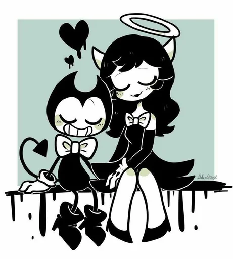 😊 Стикер «Bendy And The Ink Machine» для Telegram
