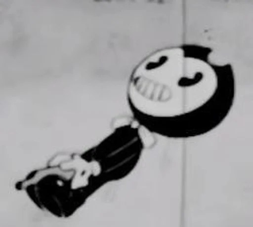 🙃 Стикер «Bendy And The Ink Machine» для Telegram
