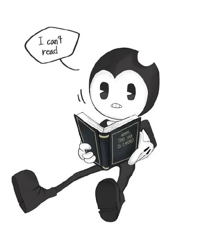 🤔 Стикер «Bendy And The Ink Machine» для Telegram