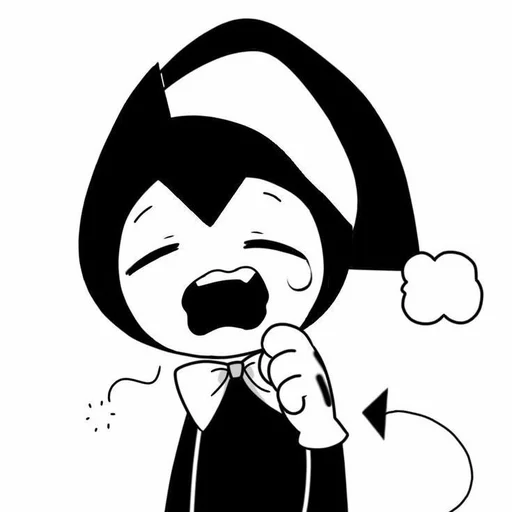 💤 Стикер «Bendy And The Ink Machine» для Telegram