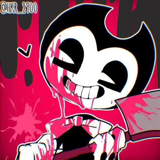 🔪 Стикер «Bendy And The Ink Machine» для Telegram