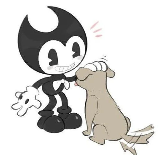 😄 Стикер «Bendy And The Ink Machine» для Telegram