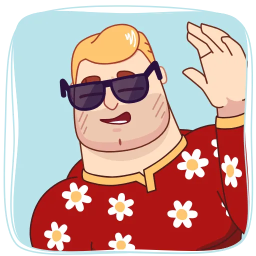 😲 Стикер «Ivan» для Telegram