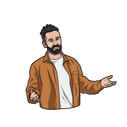 😉 Стикер «Ivan Degtev - Deli» для Telegram