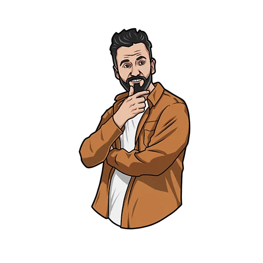 🧐 Стикер «Ivan Degtev - Deli» для Telegram