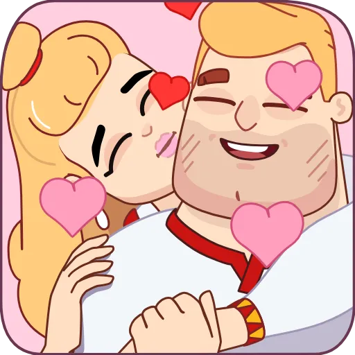 😘 Стикер «Иван и Софья» для Telegram