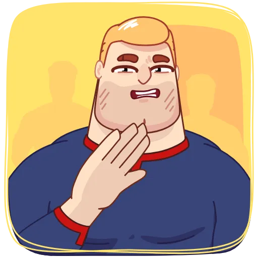 🙅‍♂️ Стикер «Иван и Софья» для Telegram