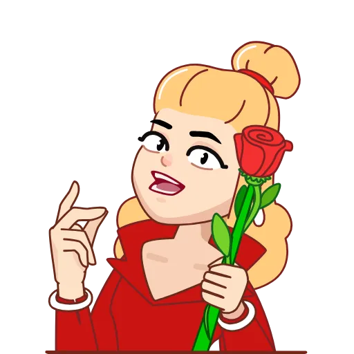🌹 Стикер «Иван и Софья» для Telegram