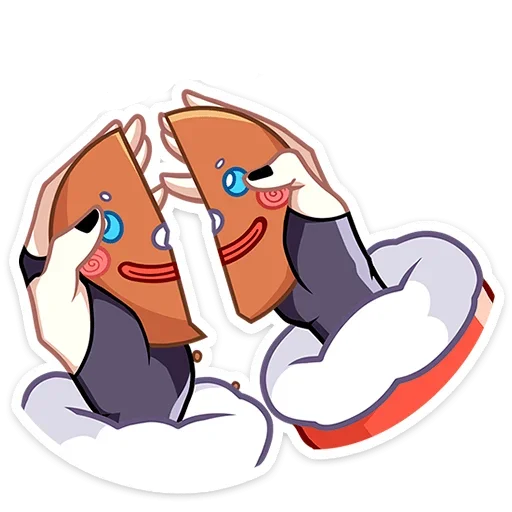 🍪 Стикер «Новогодняя Ивэлтин без надписей» для Telegram
