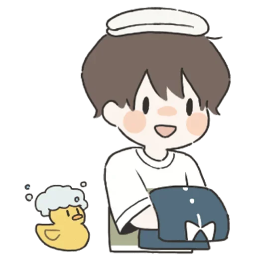 😊 Стикер «Я всегда рядом (кун)» для Telegram
