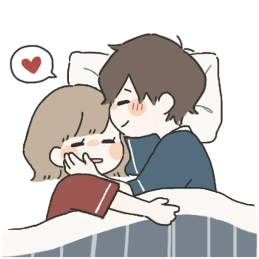 🥰 Стикер «Я всегда рядом (кун)» для Telegram