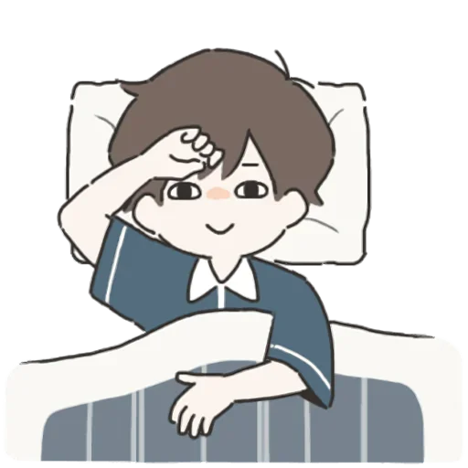 😴 Стикер «Я всегда рядом (кун)» для Telegram