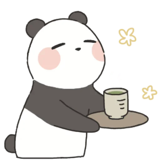 ☕ Стикер «Я всегда рядом (кун)» для Telegram