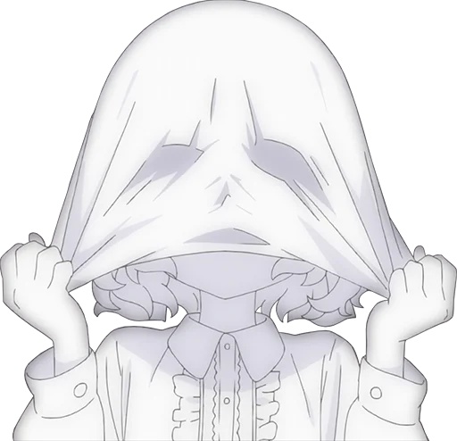 😱 Стикер «Kyokou Suiri (Iwanaga Kotoko)» для Telegram