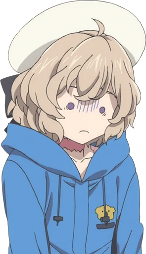 😰 Стикер «Kyokou Suiri (Iwanaga Kotoko)» для Telegram