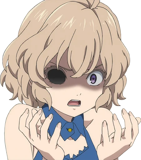 😡 Стикер «Kyokou Suiri (Iwanaga Kotoko)» для Telegram