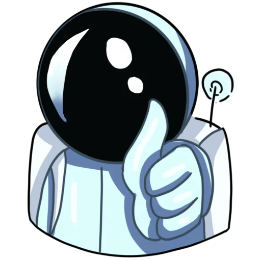 👍 Стикер «- удаленная работа» для Telegram