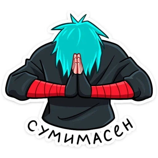 🙏 Стикер «Ниндзя Изаму» для Telegram