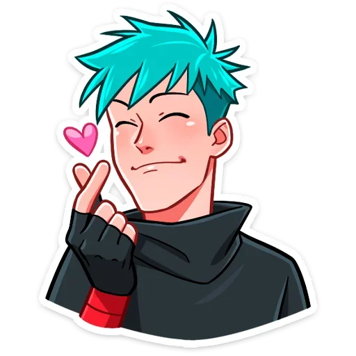 ❤️ Стикер «Ниндзя Изаму» для Telegram