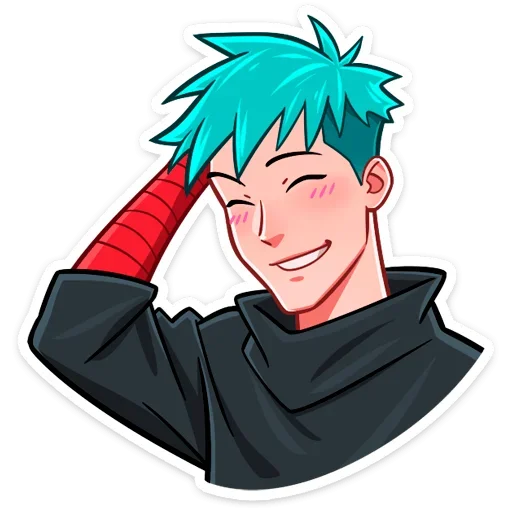 ☺️ Стикер «Ниндзя Изаму» для Telegram