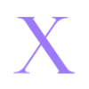 💜 Эмодзи «Фиолетовые буквы, иконки астрологии» для Telegram