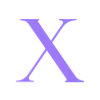 💜 Эмодзи «Фиолетовые буквы, иконки астрологии» для Telegram