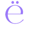 💜 Эмодзи «Фиолетовые буквы, иконки астрологии» для Telegram