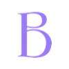 💜 Эмодзи «Фиолетовые буквы, иконки астрологии» для Telegram