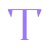 💜 Эмодзи «Фиолетовые буквы, иконки астрологии» для Telegram