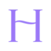 💜 Эмодзи «Фиолетовые буквы, иконки астрологии» для Telegram