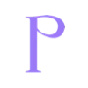 💜 Эмодзи «Фиолетовые буквы, иконки астрологии» для Telegram