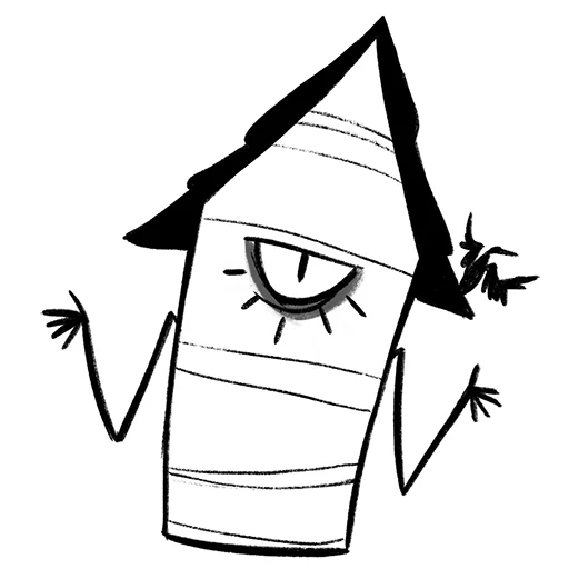 🤨 Стикер «Деревенские нужники» для Telegram